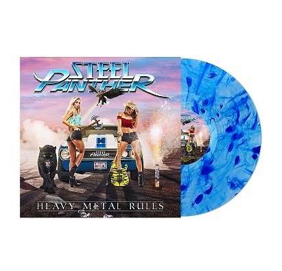 Steel Panther: Heavy Metal Rules (Blue Vinyl), LP