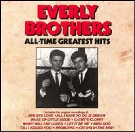 The Everly Brothers: All-Time Greatest Hits, CD