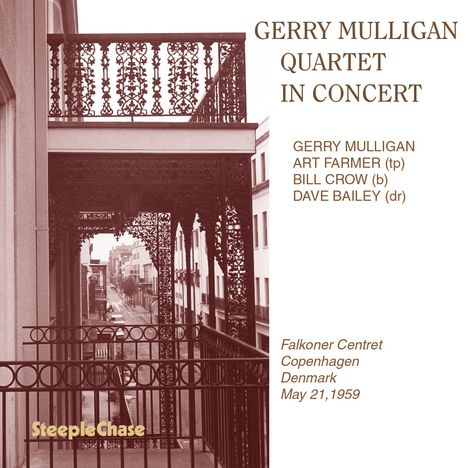Gerry Mulligan (1927-1996): In Concert: Copenhagen May 21, 1959, CD