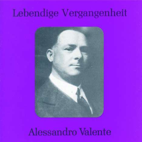 Alessandro Valente singt Arien, CD