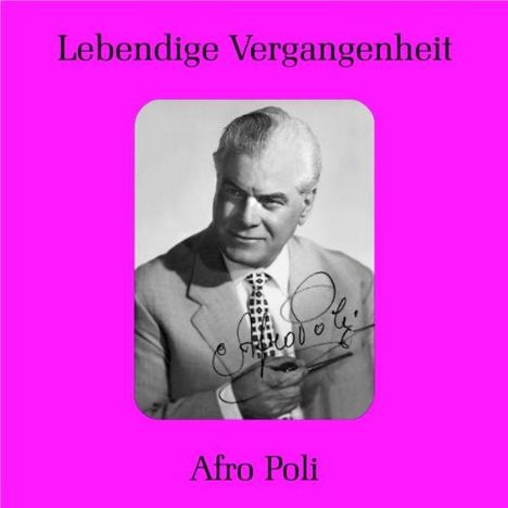Afro Poli singt Arien &amp; Lieder, CD