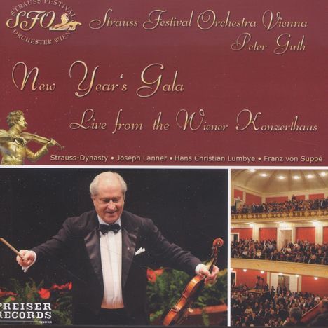 New Year's Gala aus dem Wiener Konzerthaus 2011, CD
