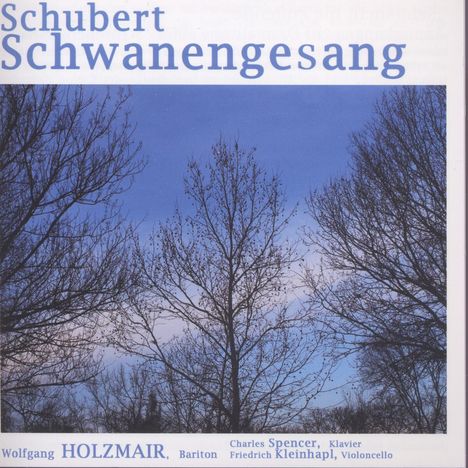 Franz Schubert (1797-1828): Schwanengesang D.957, CD