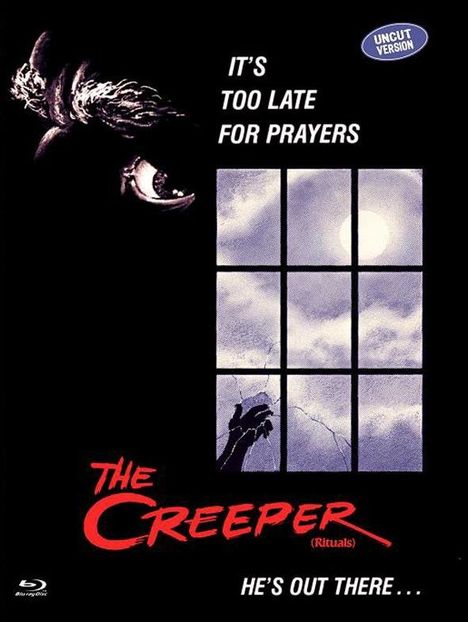 The Creeper (Blu-ray &amp; DVD im Mediabook), 1 Blu-ray Disc und 1 DVD