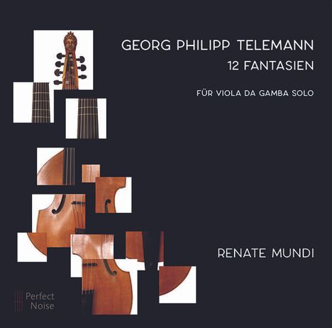 Georg Philipp Telemann (1681-1767): Fantasien für Viola da gamba solo Nr. 1-12, CD