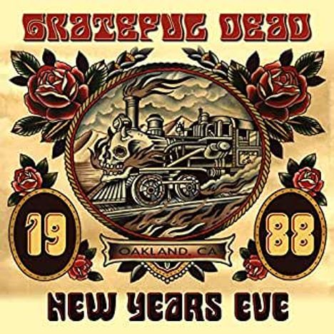 Grateful Dead: New Year's Eve 1988, 3 CDs