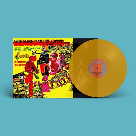 Fela Kuti: Why Black Man Dey Suffer (Limited Edition) (Transparent Yellow Vinyl), LP