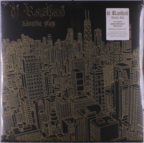 DJ Rashad: Double Cup (Reissue) (Gold Vinyl), 2 LPs