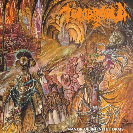Tomb Mold: Manor Of Infinite Forms (Limited Edition) (Neo Orange W/ Black Marble Vinyl), LP