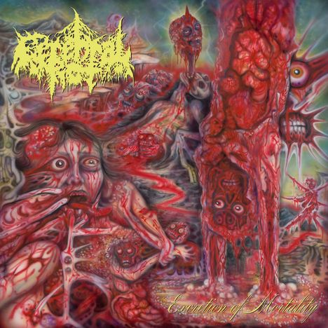 Cerebral Rot: Excretion Of Mortality (Limited Edition) (Colored Vinyl), LP