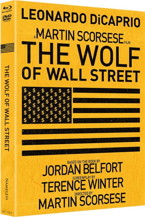 The Wolf of Wall Street (Blu-ray & DVD im Mediabook), Blu-ray Disc