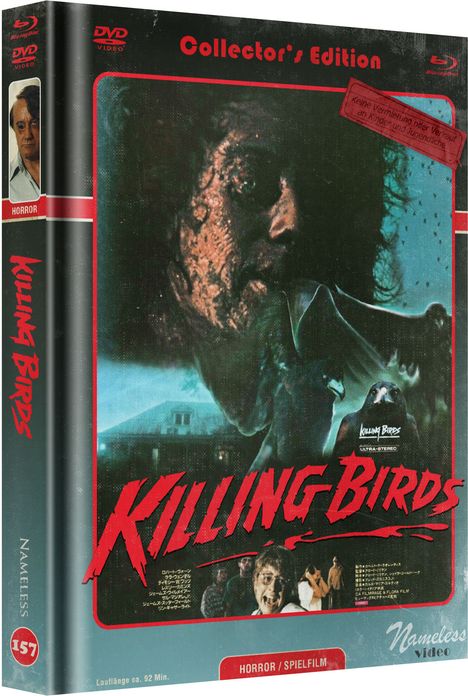 Killing Birds (Blu-ray &amp; DVD im Mediabook), 1 Blu-ray Disc und 1 DVD