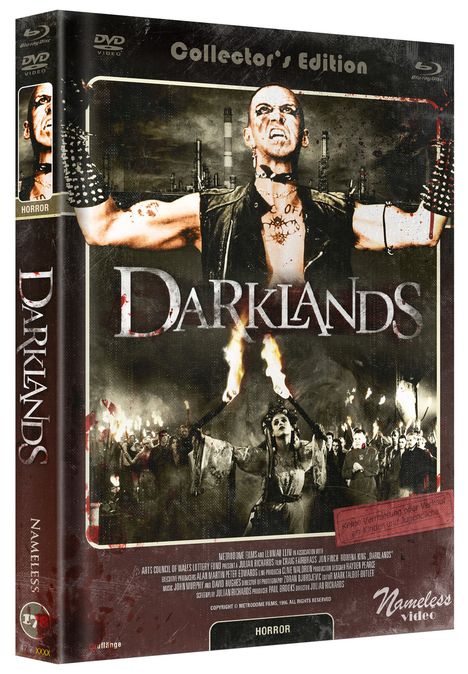 Darklands (Blu-ray &amp; DVD im Mediabook), 1 Blu-ray Disc und 1 DVD