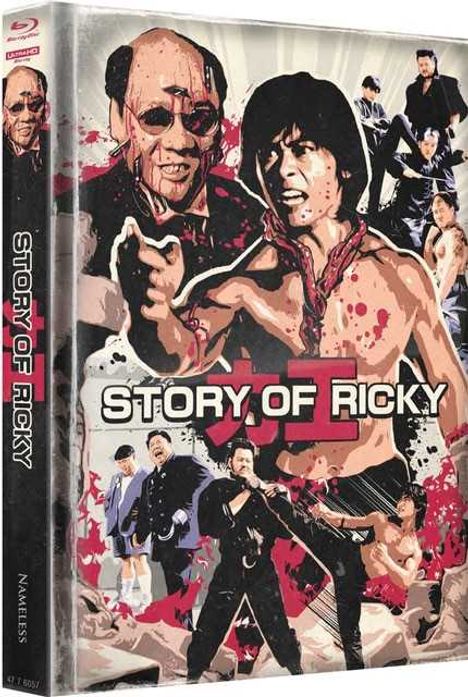 Story of Ricky (Ultra HD Blu-ray &amp; Blu-ray im wattierten Mediabook), 1 Ultra HD Blu-ray und 1 Blu-ray Disc