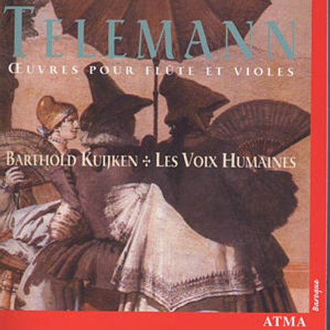 Georg Philipp Telemann (1681-1767): 2 Quartette für Flöte,2 Violen &amp; Bc in G, CD