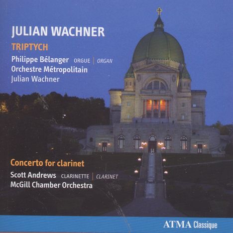 Julian Wachner (geb. 1969): Triptych für Orgel &amp; Orchester, CD