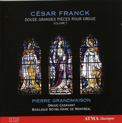 Cesar Franck (1822-1890): Douze Grandes Pieces pour Orgue Vol.1, 2 CDs