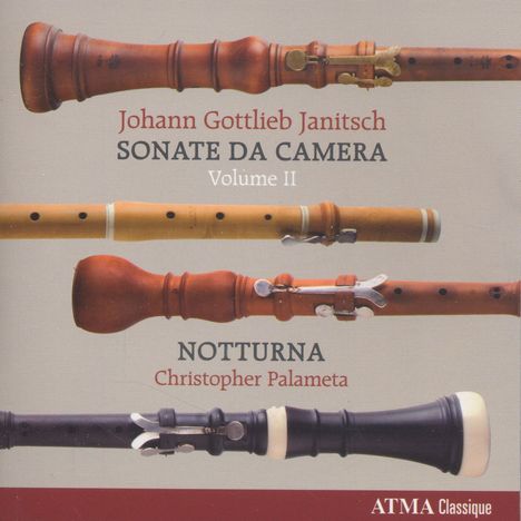 Johann Gottlieb Janitsch (1708-1763): Sonate Da Camera Vol.2, CD