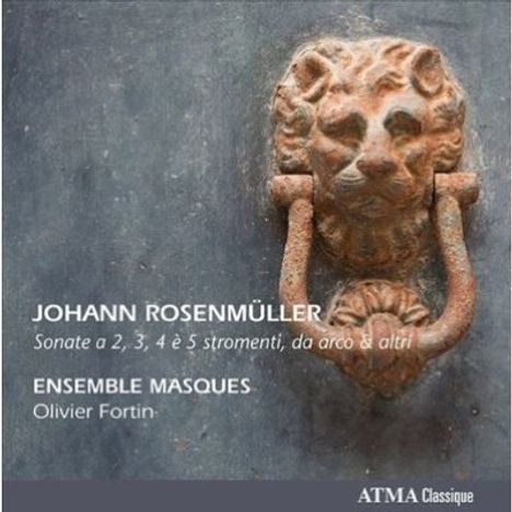 Johann Rosenmüller (1619-1684): Sonate a 2,3,4 e 5 Stromenti da arco &amp; altri (1682), CD