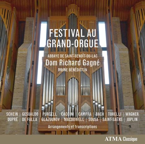 Richard Gagne - Festival Au Grand-Orgue, CD