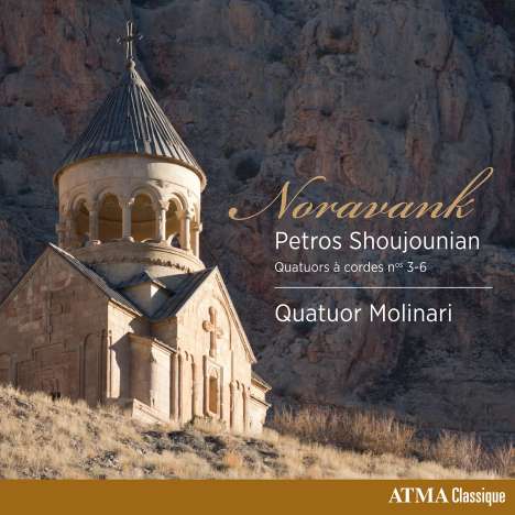 Petros Shoujounian (geb. 1957): Streichquartette Nr.3-6, CD