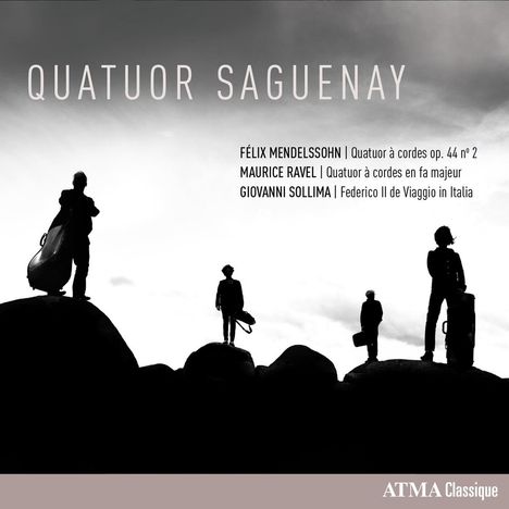 Quatuor Saguenay - Mendelssohn / Ravel / Sollima, CD