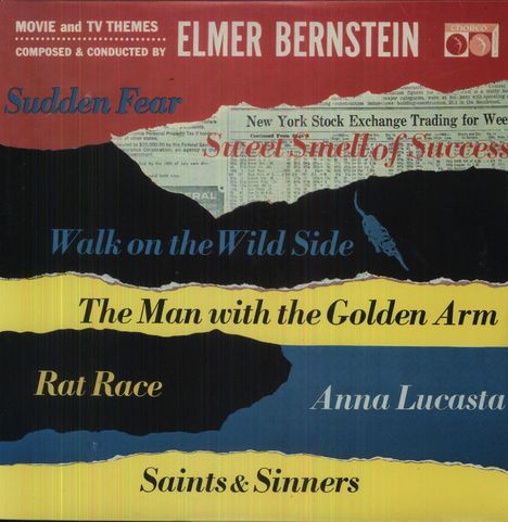 Elmer Bernstein (1922-2004): Movie &amp; TV Themes, LP