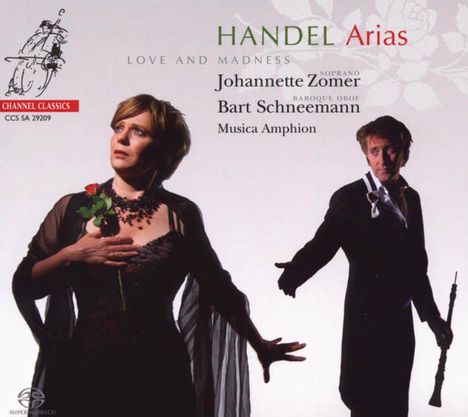 Georg Friedrich Händel (1685-1759): Arien "Love and Madness", Super Audio CD
