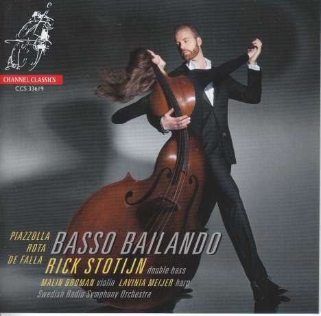 Astor Piazzolla (1921-1992): Die 4 Jahreszeiten für Kontrabass, Violine &amp; Streichorchester, CD