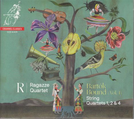 Ragazze Quartet - Bartok Bound Vol.1, CD