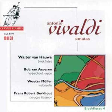 Antonio Vivaldi (1678-1741): Sonaten für Flöte &amp; Bc RV 16,50,56,59, CD