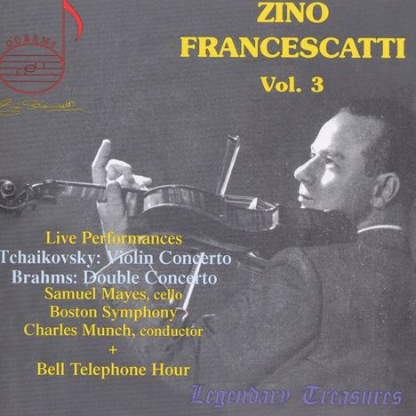 Zino Francescatti - Legendary Treasures Vol.3, CD