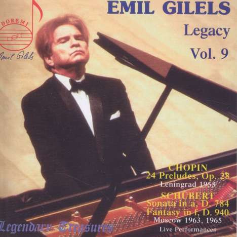 Emil Gilels - Legendary Treasures Vol.9, CD