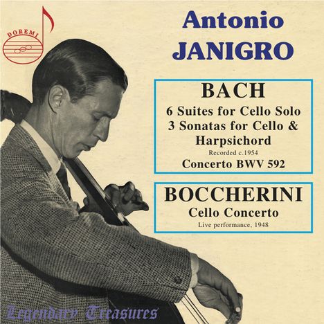 Antonio Janigro - Legendary Treasures, 3 CDs