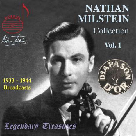 Nathan Milstein - Legendary Treasures Vol.1, CD