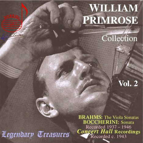 William Primrose - Legendary Treasures Vol.2, CD