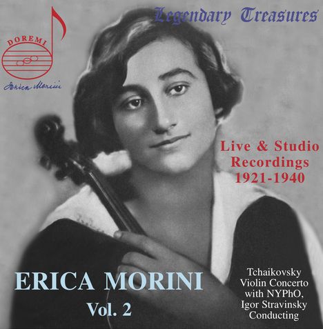 Erica Morini - Legendary Treasures Vol.2, CD