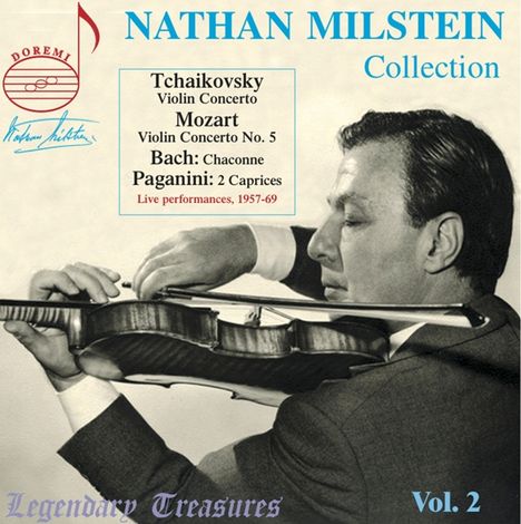 Nathan Milstein - Legendary Treasures, CD