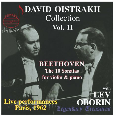 David Oistrach - Legendary Treasures Vol.11, 3 CDs