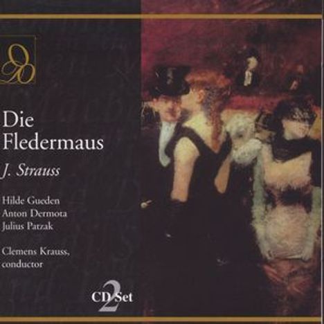 Johann Strauss II (1825-1899): Die Fledermaus, 2 CDs