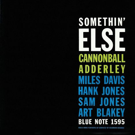 Miles Davis &amp; Cannonball Adderley: Somethin' Else (Rudy Van Gelder Remaster), CD