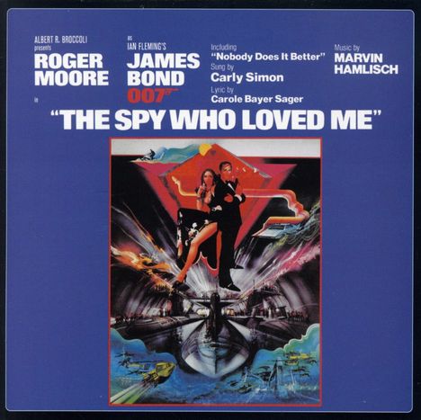 Filmmusik: James Bond - The Spy Who Loved Me, CD