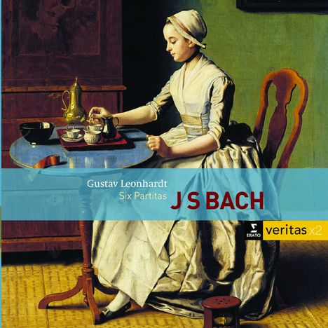 Johann Sebastian Bach (1685-1750): Partiten BWV 825-830, 2 CDs