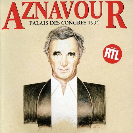 Charles Aznavour (1924-2018): Live au palais des cong, 2 CDs