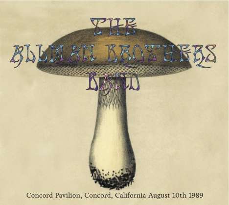 The Allman Brothers Band: Concord Pavilion, California August 10th 1989, CD