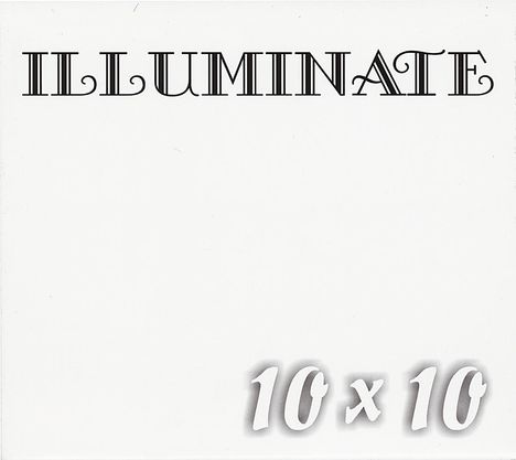 Illuminate: 10x10 (Weiss), CD