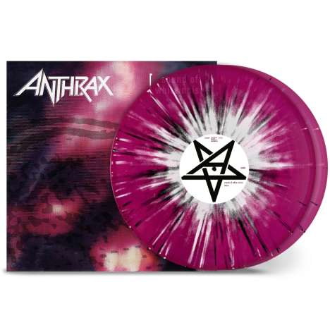 Anthrax: Sound Of White Noise (Transparent Violet White Black Splatter Vinyl), 2 LPs