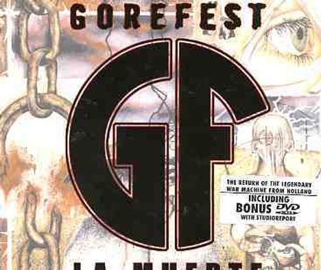 Gorefest: La Muerte (CD + DVD), 1 CD und 1 DVD