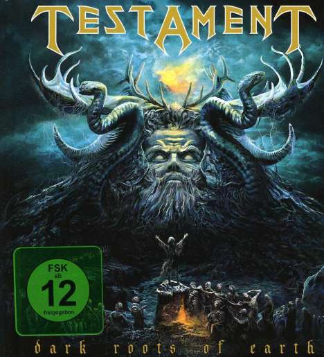 Testament (Metal): Dark Roots Of Earth (CD + DVD) (Limited Edition), 1 CD und 1 DVD