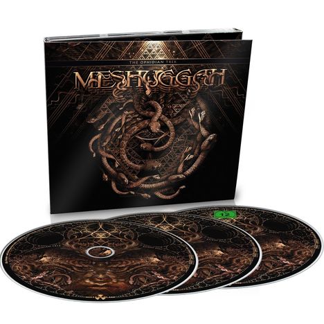 Meshuggah: The Ophidian Trek: Live 2013 (Limited Edition) (DVD + 2CD), 1 DVD und 2 CDs